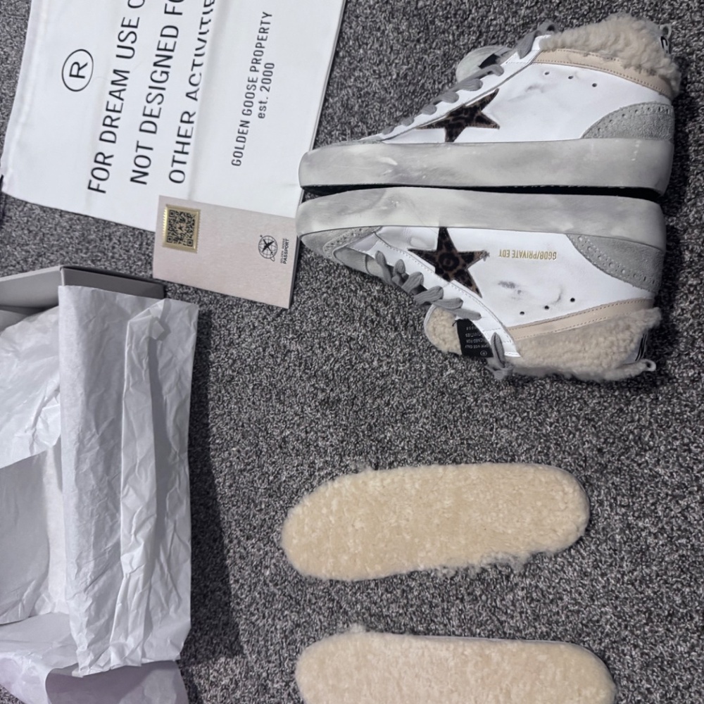 NWT RARE GOLDEN GOOSE HIGH TOPS - Picture 7 of 16
